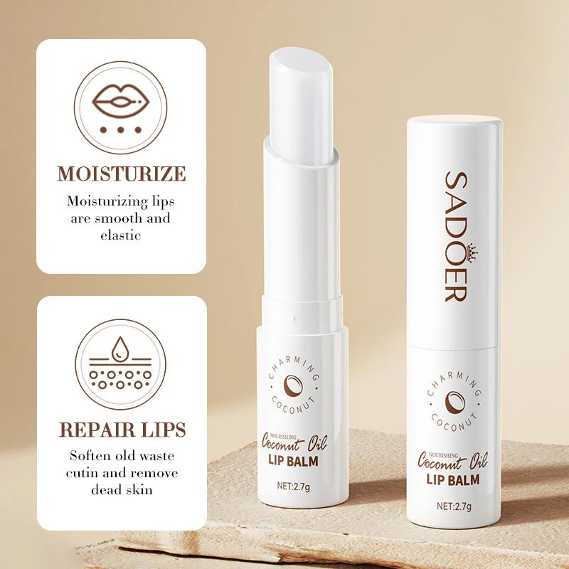 SADOER Aloe/Coconut /Vitamin C Anti-wrinkle Moisture Lip Balm 2.7g