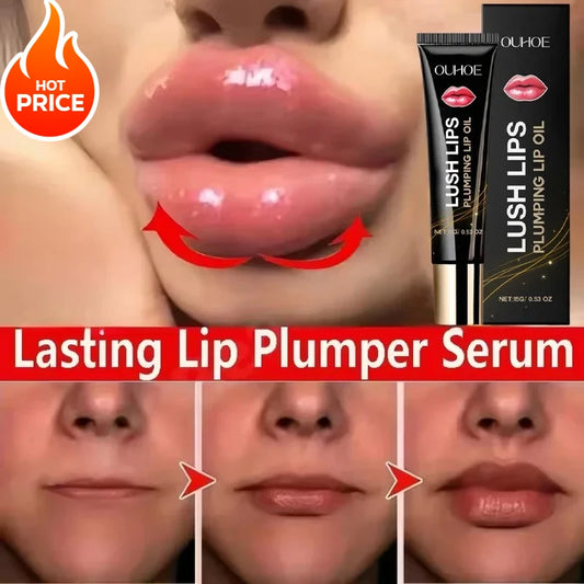 Lip Plumper Oil  Increase Lip Elasticity Instantly Volumising Long-lasting Moisturize Lip Plumper Gloss Sexy Beauty Makeup